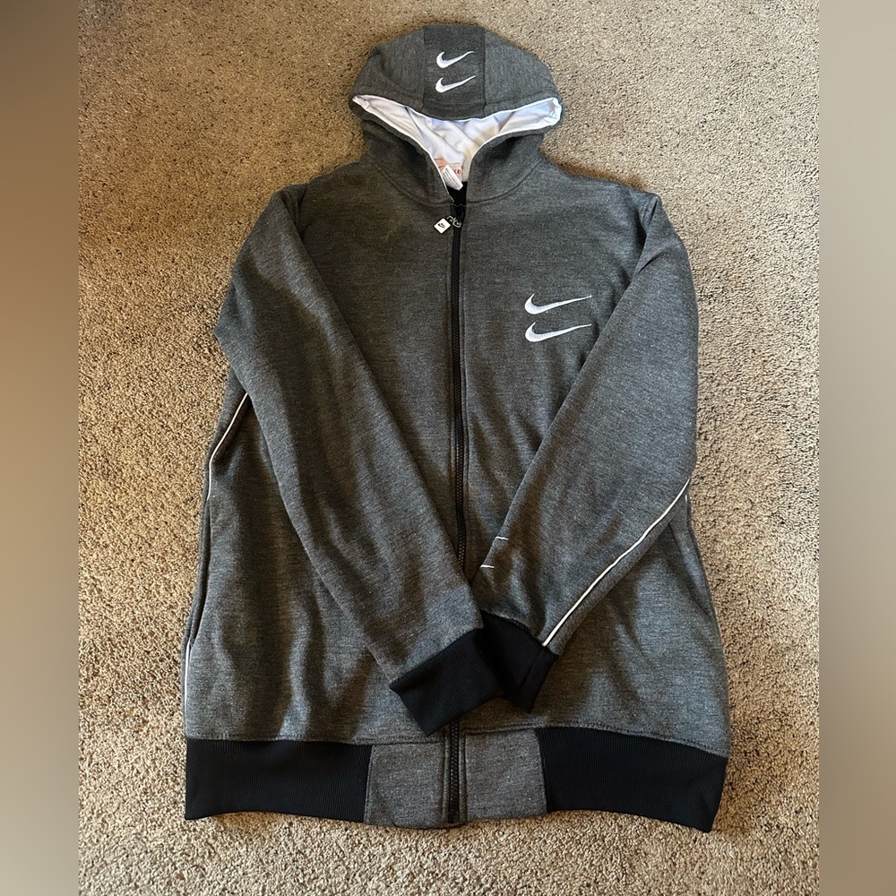 Nike Double Swoosh Zip-Up Sweatshirt
